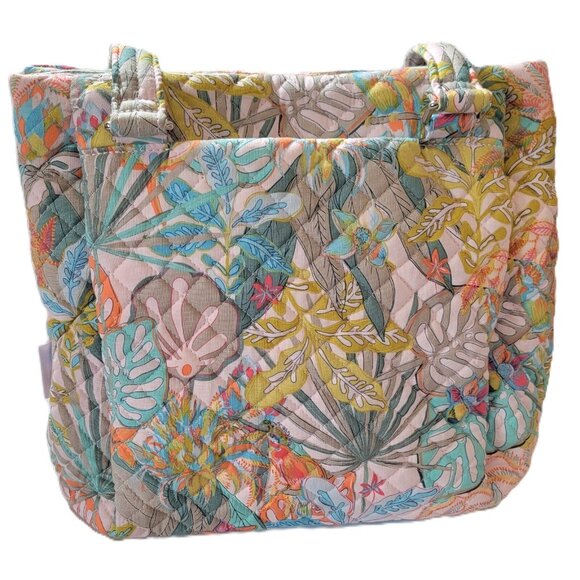 Vera Bradley Handbags - Vera Bradley Multi-Compartment Shoulder Bag Rain Forest Canopy